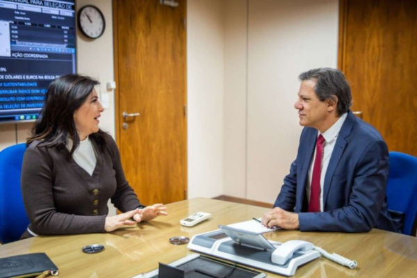 Tebet e Haddad fizeram as contas e concluíram que ministérios devem sacrificar R$ 7 bilhões/Crédito: Diogo Zacarias Tebet e Haddad fizeram as contas e concluíram que ministérios devem sacrificar R$ 7 bilhões/Crédito: Diogo Zacarias