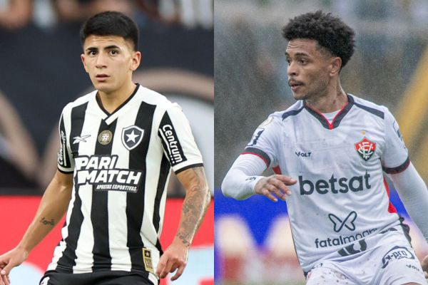 Vitória vive boa sequência no Campeonato Brasileiro e Botafogo busca se recuperar na briga pelo título/Fotos: Vítor Silva/Botafogo | Victor Ferreira/EC Vitória