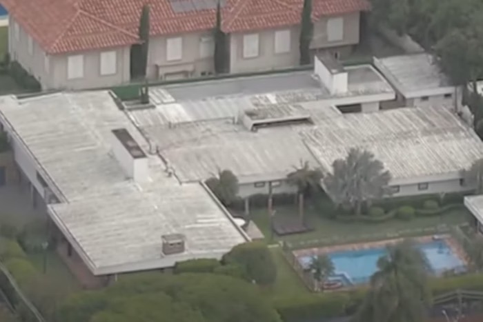 Casa da família do ex-governador de São Paulo, Paulo Maluf/foto: Reprodução/ TV Bandeirantes Casa da família do ex-governador de São Paulo, Paulo Maluf/foto: Reprodução/ TV Bandeirantes