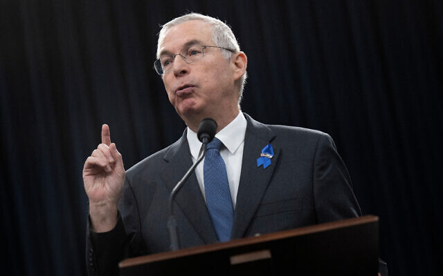 Mike Herzog, embaixador de Israel em Washington/Foto: Brendan Smialowski/AFP Mike Herzog, embaixador de Israel em Washington/Foto: Brendan Smialowski/AFP