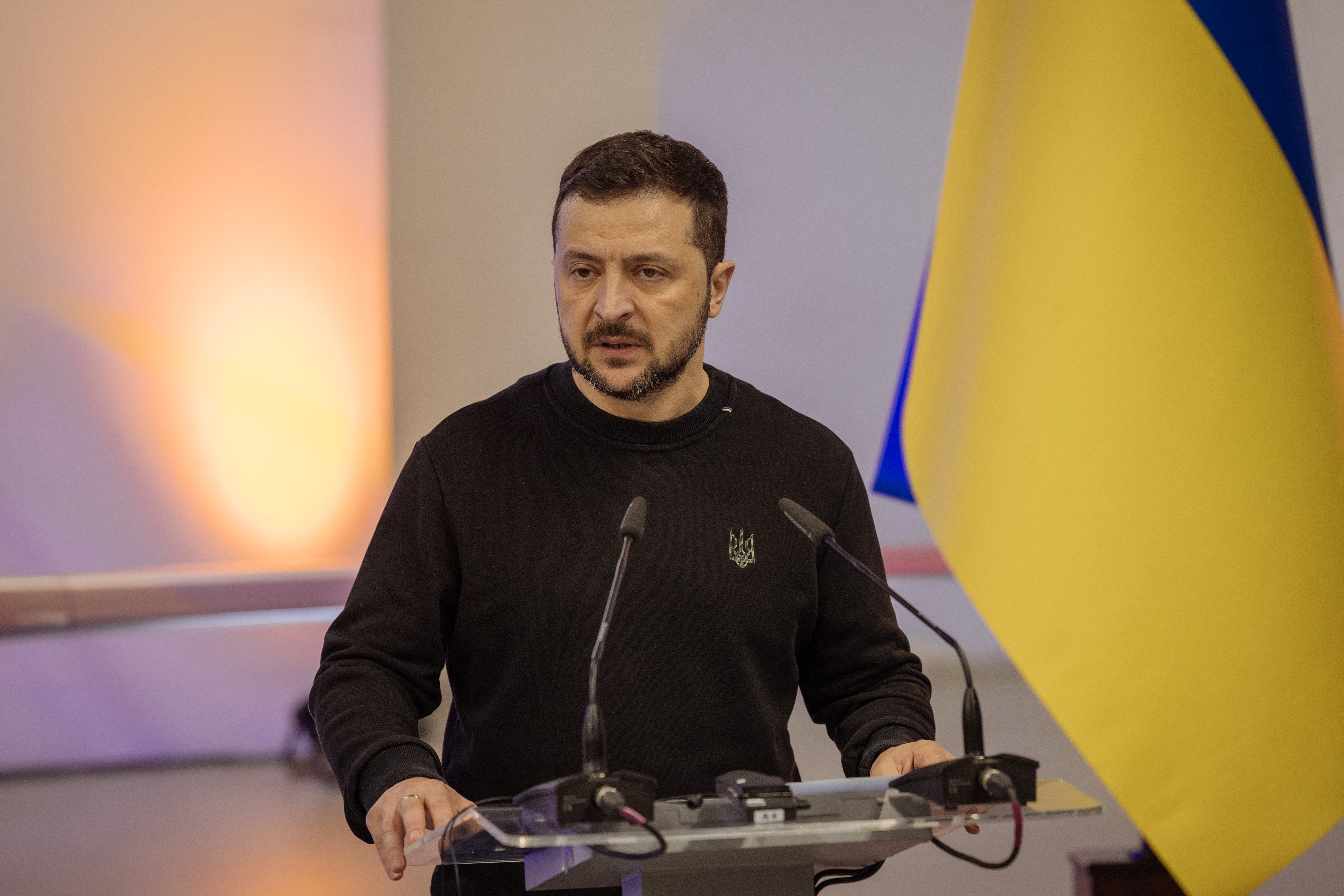Volodymyr Zelensky, presidente da Ucrânia/Foto: ROMAN PILIPEY/AFP Volodymyr Zelensky, presidente da Ucrânia/Foto: ROMAN PILIPEY/AFP