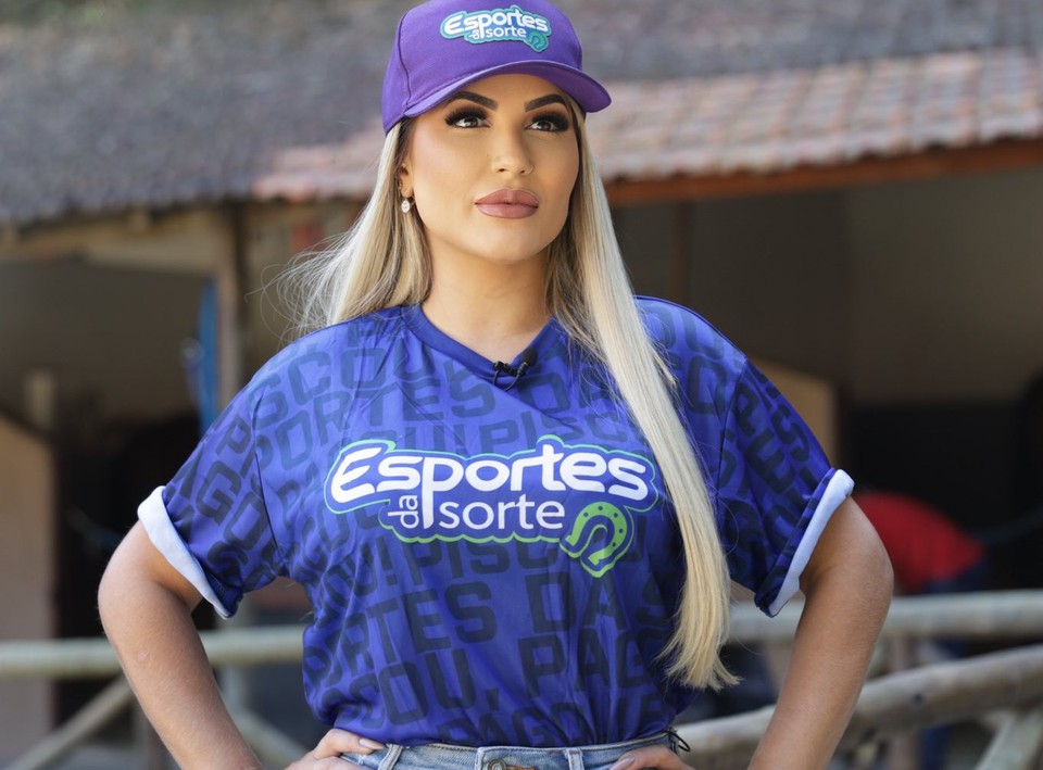 Influenciadora Deolane Bezerra em publicidade para empresa de aposta/Dilvugação Influenciadora Deolane Bezerra em publicidade para empresa de aposta/Dilvugação