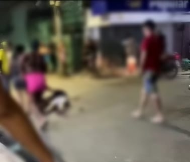 O autor do crime fugiu e ainda não foi identificado pelas autoridades/Foto: Reprodução