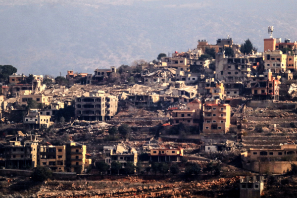 Israel afirma que o Hezbollah utilizou do cessar-fogo para fazer movimentações perto da fronteira/Crédito: AFP Israel afirma que o Hezbollah utilizou do cessar-fogo para fazer movimentações perto da fronteira/Crédito: AFP