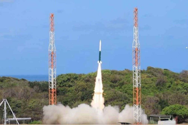 Foguete lançado ao espaço pela FAB na manhã desta sexta-feira (29/11) foi fabricado com tecnologia 100% brasileira/Crédito: Força Aérea Brasileira