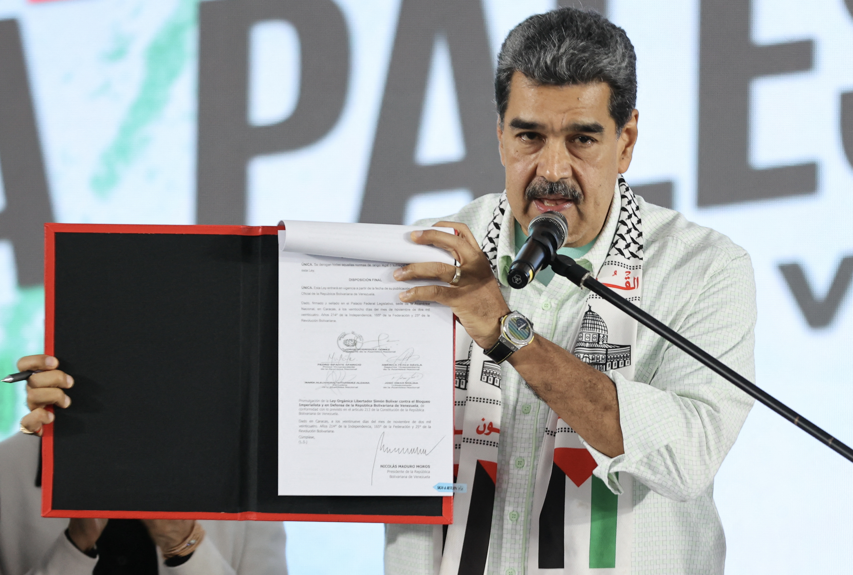 Presidente da Venezuela, Nicolás Maduro/foto: STRINGER/AFP Presidente da Venezuela, Nicolás Maduro/foto: STRINGER/AFP