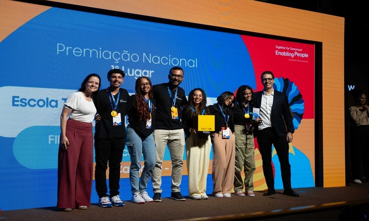 O projeto 'Filtropinha: dos Resíduos aos Recursos' levou o primeiro lugar na categoria Vencedores Nacionais/Foto: Luis Madaleno O projeto 'Filtropinha: dos Resíduos aos Recursos' levou o primeiro lugar na categoria Vencedores Nacionais/Foto: Luis Madaleno