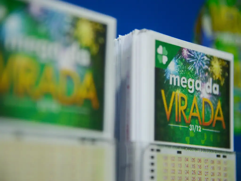 Volante para aposta da Mega-Sena da Virada/foto: Tomaz Silva/Agência Brasil