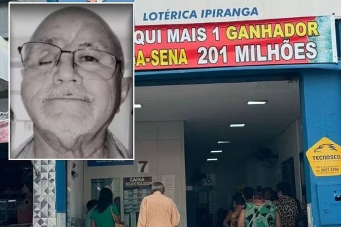 Homem recebeu o prêmio há apenas 24 dias/foto: Reprodução/RD News Homem recebeu o prêmio há apenas 24 dias/foto: Reprodução/RD News