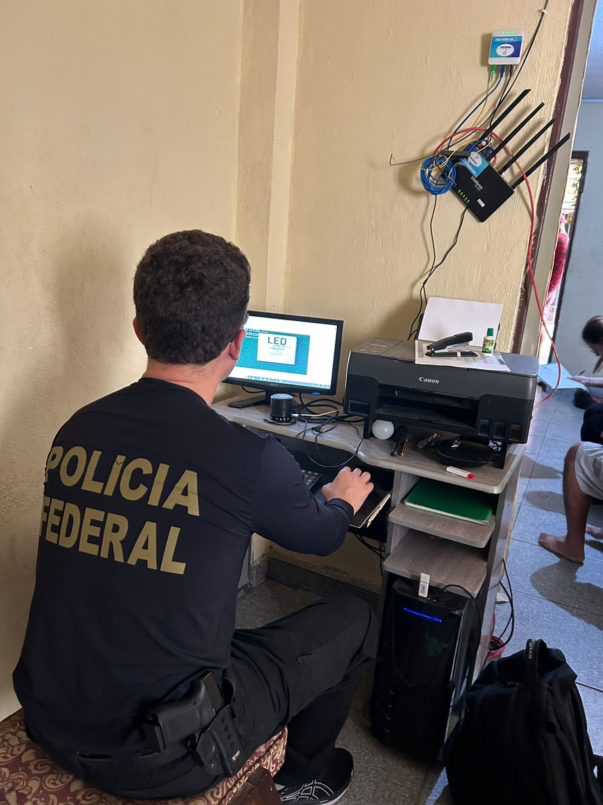 /Foto: PF descobriu postagens de pornografia infantil /Foto: PF descobriu postagens de pornografia infantil