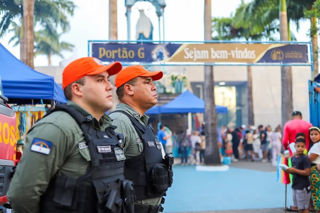 Profissionais da Polícias Militar, Civil e Corpo de Bombeiros estarão nas ruas para realizar a segurança dos fiéis neste período/Foto: SGT° Elton Camilo