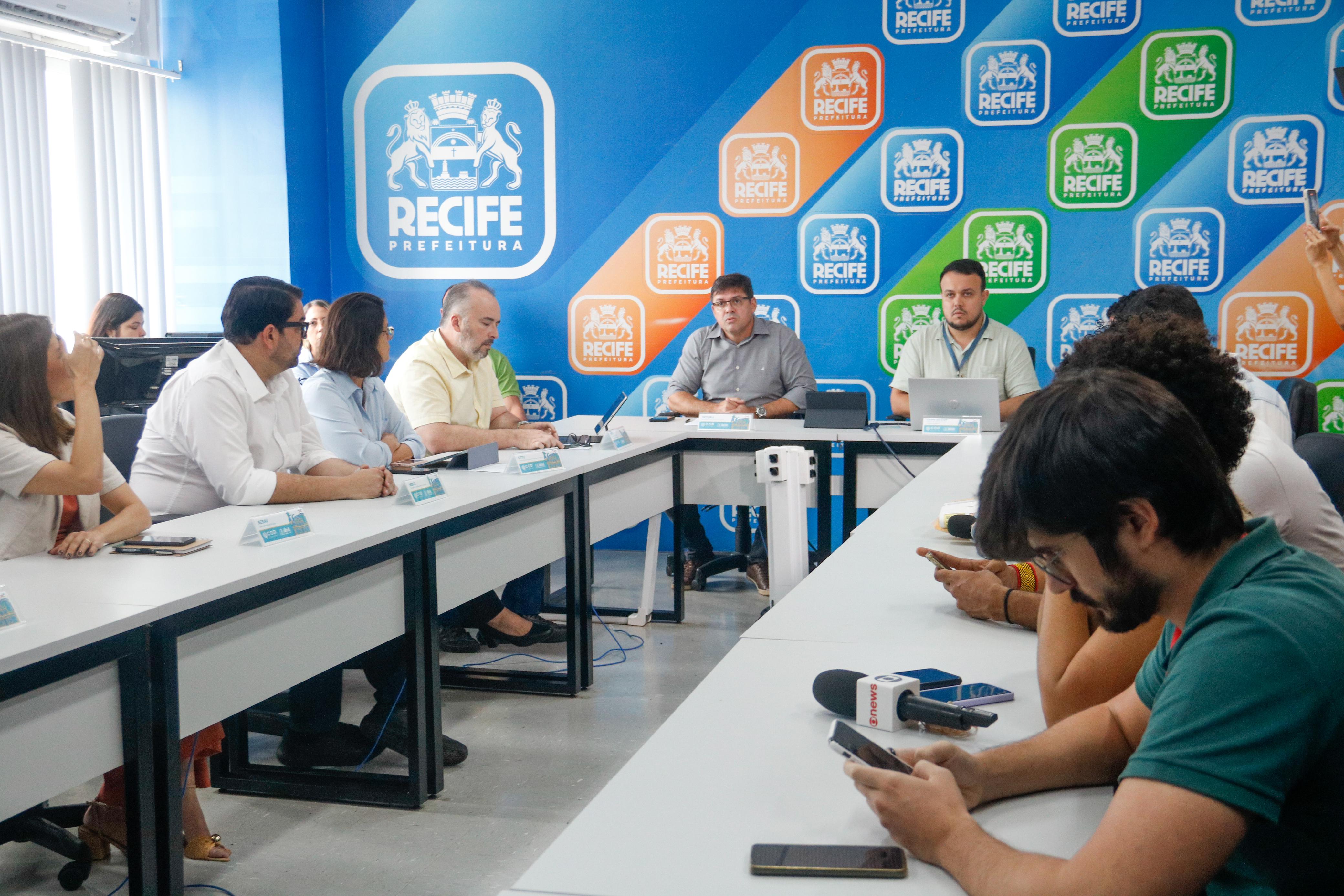 Informações sobre estrutura e serviços foram repassadas em coletiva