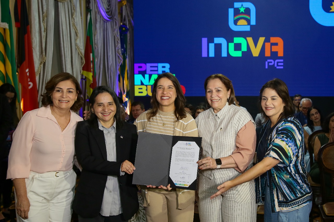 Raquel Lyra participou de lançamento do Inova PE/Foto: Rafael Vieira/DP Raquel Lyra participou de lançamento do Inova PE/Foto: Rafael Vieira/DP