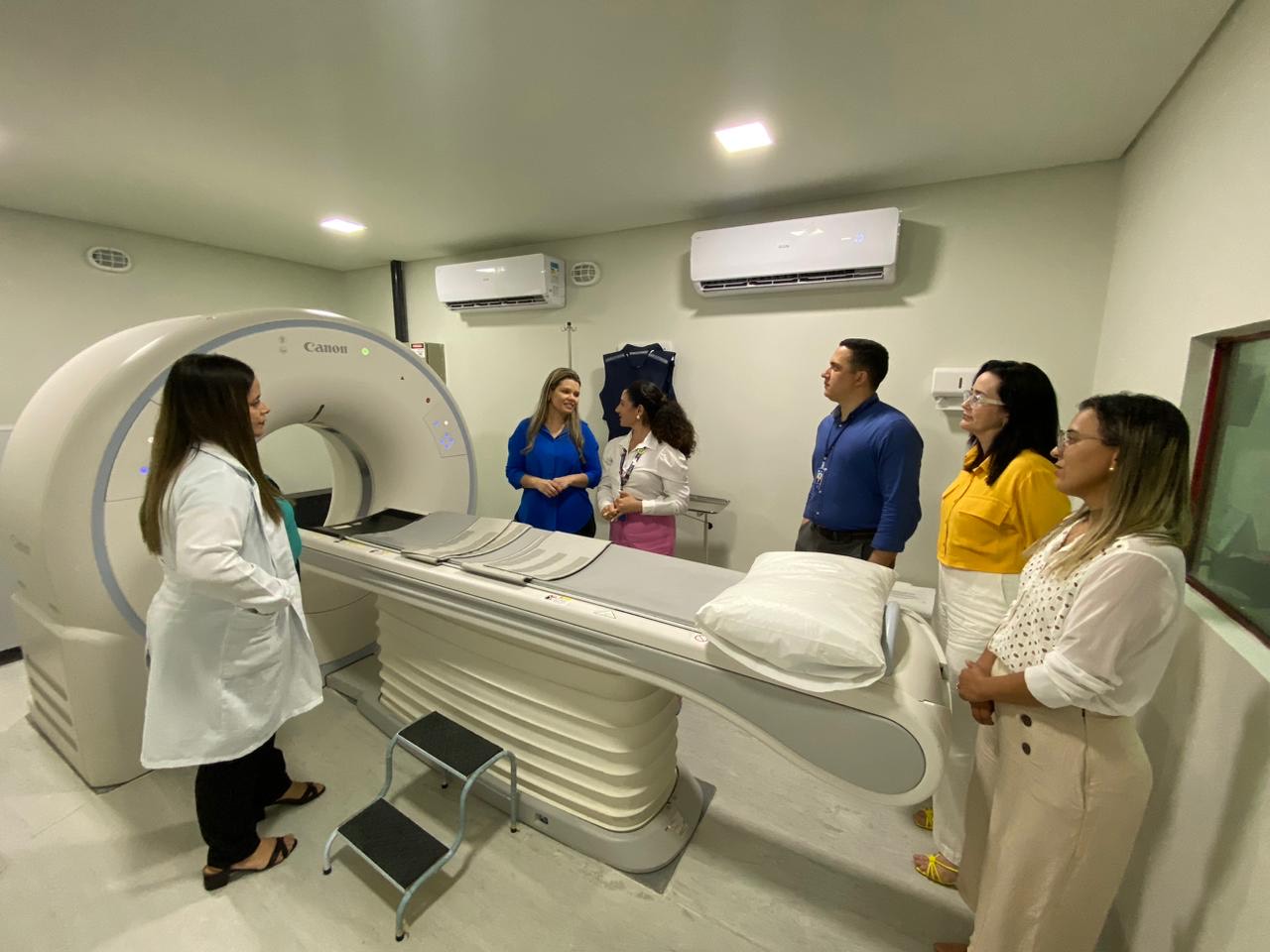 Serviços de tomografia foram ampliados na área de Limoeiro/Foto: Secretaria Estadual de Saúde Serviços de tomografia foram ampliados na área de Limoeiro/Foto: Secretaria Estadual de Saúde