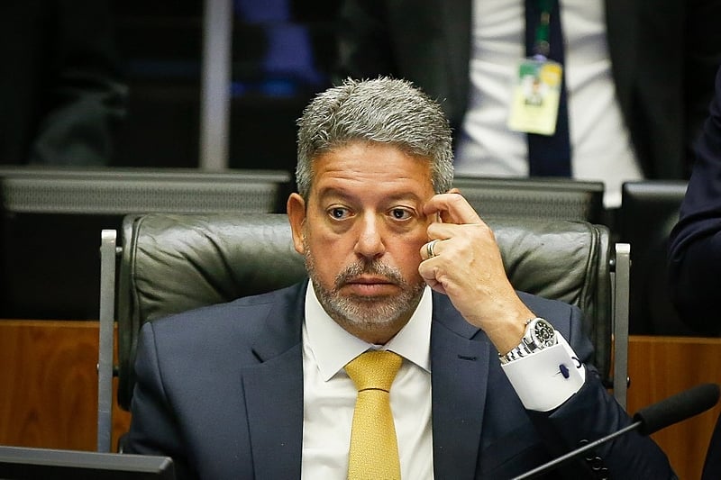 Presidente da C&acirc;mara dos Deputados, Arthur Lira (PP-AL)/foto: Sergio Lima / AFP