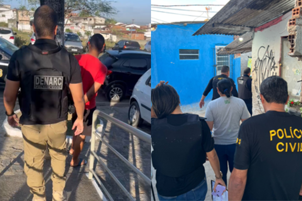 Policiais cumpriram 13 mandados de pris&atilde;o e 15 de busca e apreens&atilde;o/Divulga&ccedil;&atilde;o/PCPE