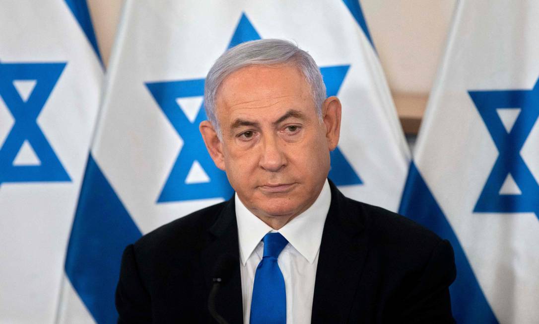 Primeiro-ministro de Israel, Benjamin Netanyahu/foto: SEBASTIAN SCHEINER / AFP Primeiro-ministro de Israel, Benjamin Netanyahu/foto: SEBASTIAN SCHEINER / AFP
