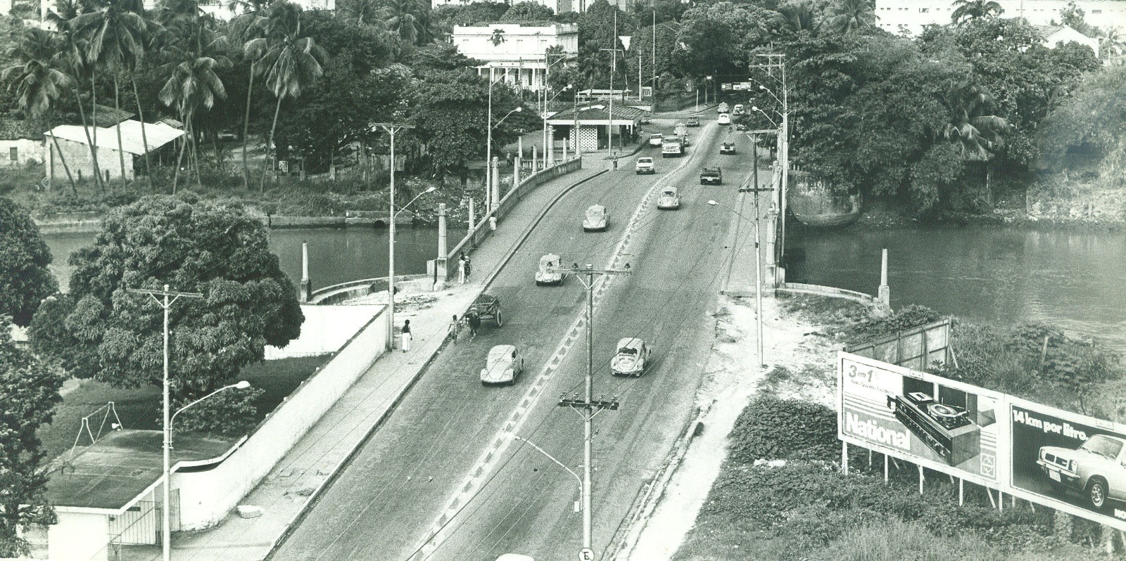 Ponte da Torre antigamente/Foto: Arquivo DP