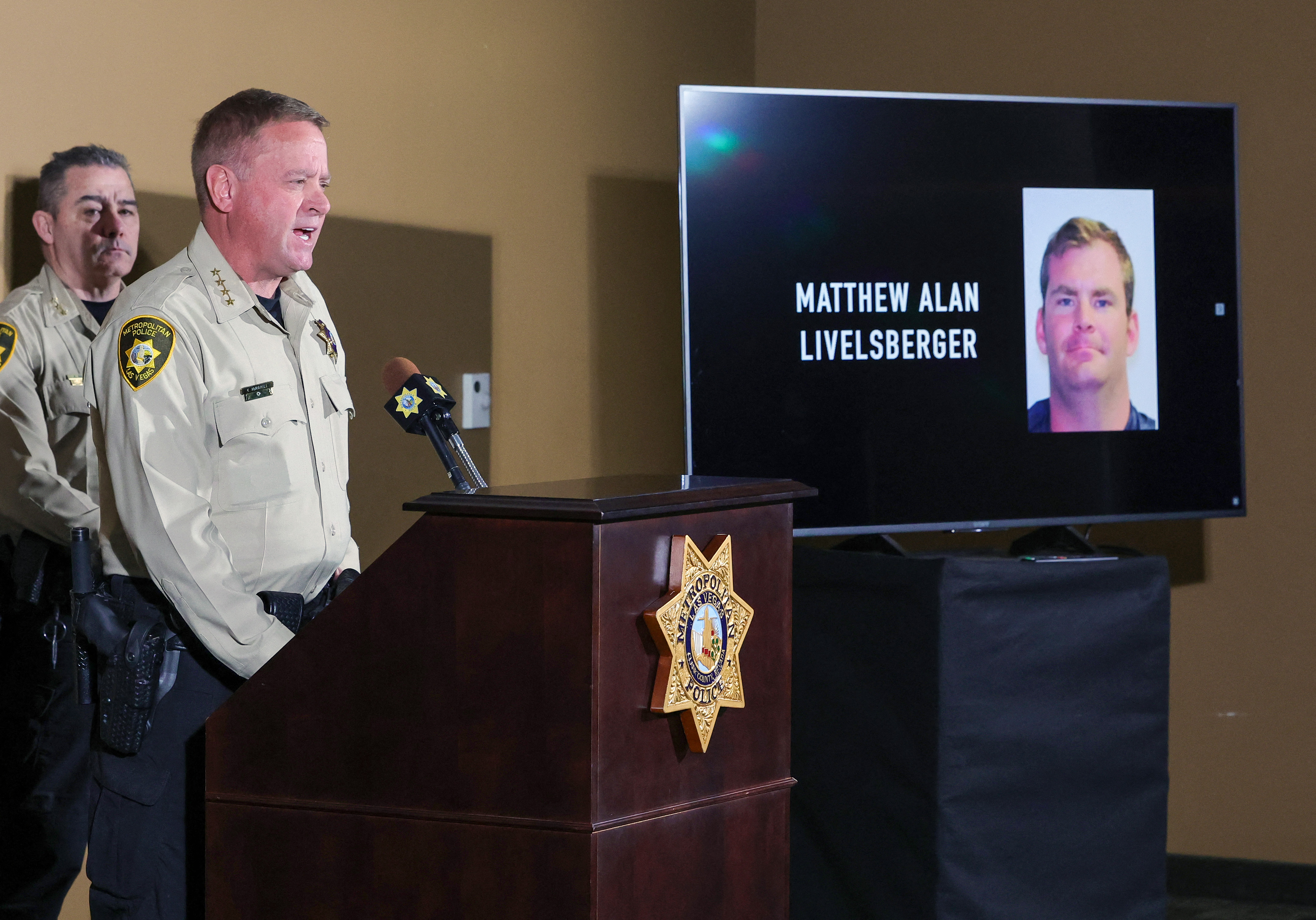 As autoridades acreditam que a identidade do suspeito é de Matthew Alan Livelsberger, um militar de 37 anos originário do Colorado/foto: ETHAN MILLER/GETTY IMAGES NORTH AMERICA/Getty Images via AFP As autoridades acreditam que a identidade do suspeito é de Matthew Alan Livelsberger, um militar de 37 anos originário do Colorado/foto: ETHAN MILLER/GETTY IMAGES NORTH AMERICA/Getty Images via AFP