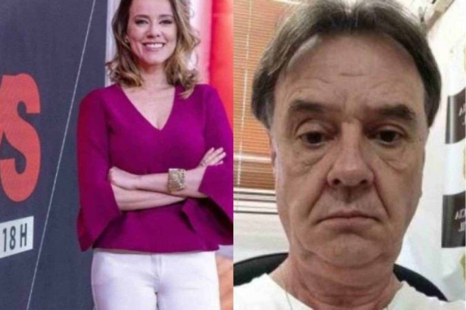 Policial Arcenio Scribone Junior é acusado de ameaçar a jornalista Natuza Nery em supermercado de São Paulo/Foto: Reprodução/GloboNews e Reprodução/Redes sociais Policial Arcenio Scribone Junior é acusado de ameaçar a jornalista Natuza Nery em supermercado de São Paulo/Foto: Reprodução/GloboNews e Reprodução/Redes sociais