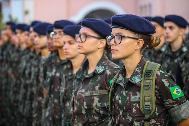 Antes o alistamento era restrito aos homens/foto: Divulgação/Academia Militar das Agulhas Negras Antes o alistamento era restrito aos homens/foto: Divulgação/Academia Militar das Agulhas Negras