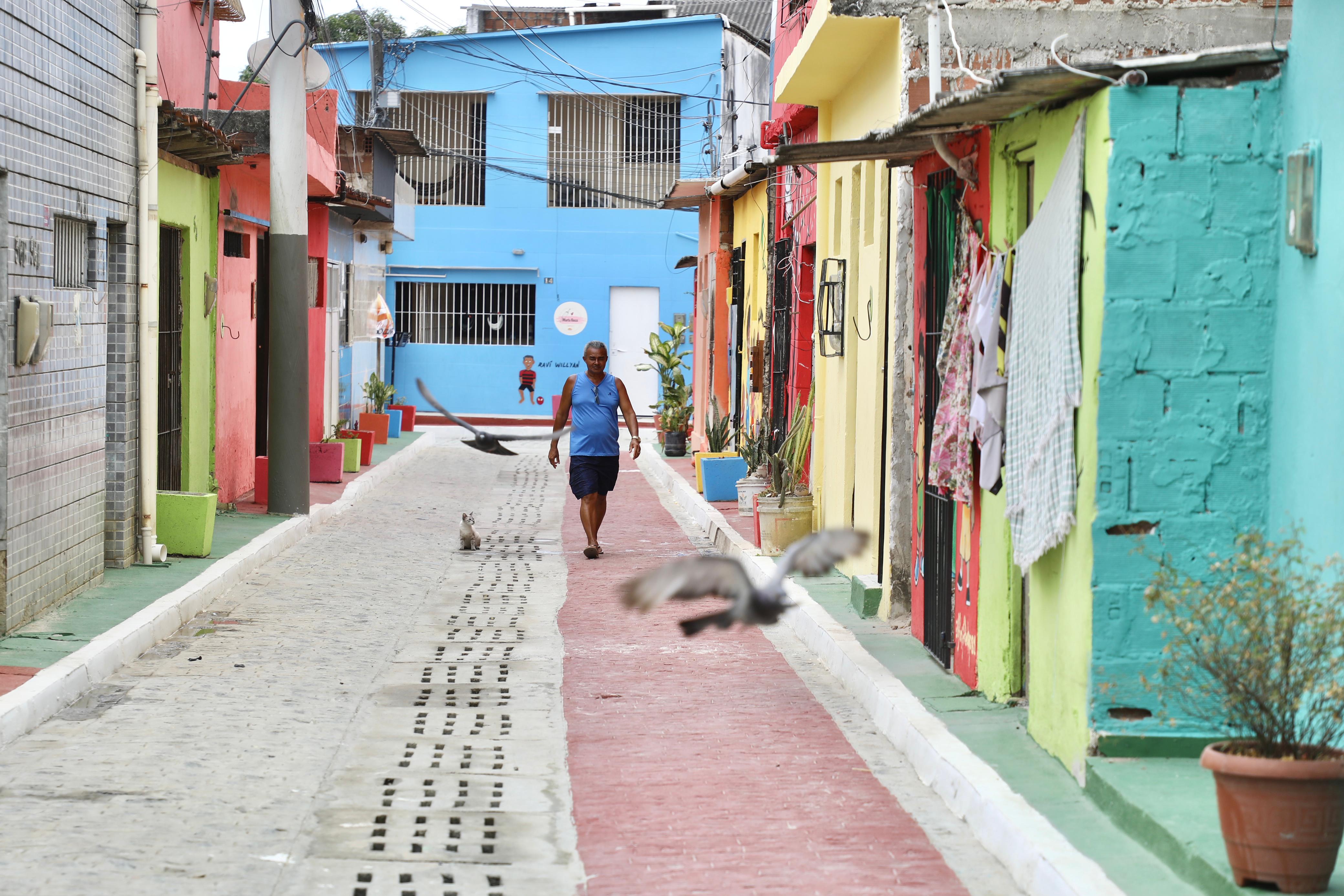 Comunidades tiveram im&oacute;veis revitalizados/Foto: Prefeitura do Recife