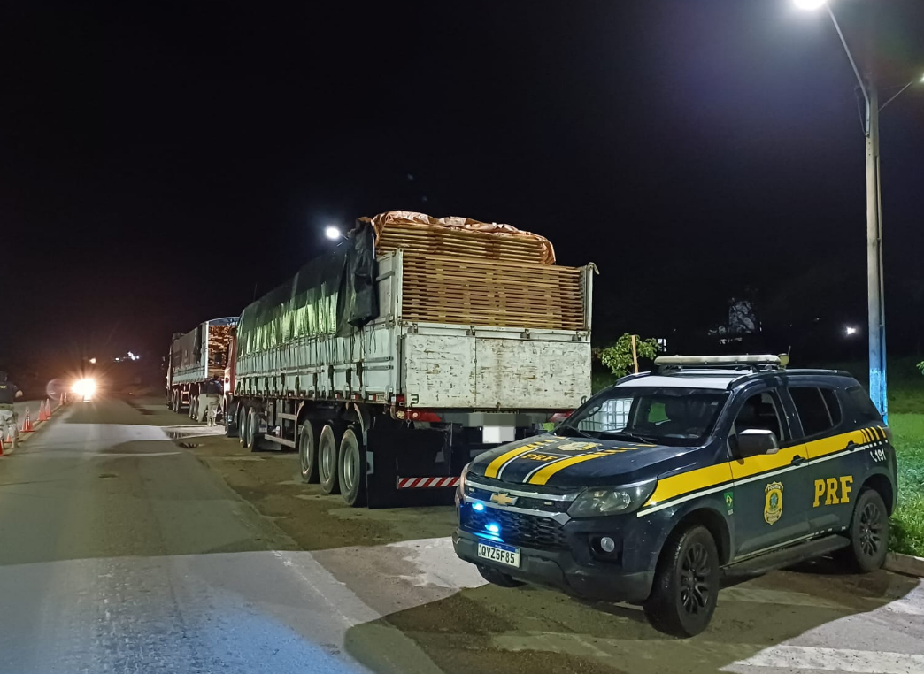 Operação Descanso Legal tem como foco veículos de grande porte em rodovias federais no Estado/PRF Operação Descanso Legal tem como foco veículos de grande porte em rodovias federais no Estado/PRF