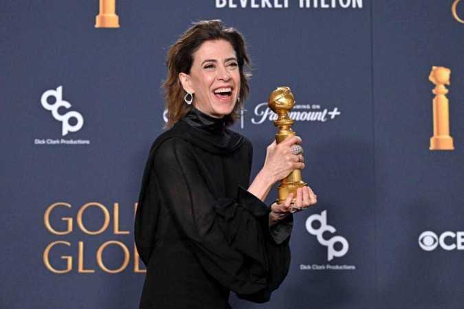Fernanda Torres vence Globo de Ouro de melhor atriz de drama por 'Ainda estou aqui'/foto: Robyn Beck / AFP Fernanda Torres vence Globo de Ouro de melhor atriz de drama por 'Ainda estou aqui'/foto: Robyn Beck / AFP