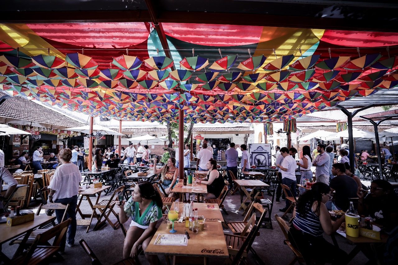 Mercado ganhou nova estrutura de alimentação/Foto: Prefeitura do Recife Mercado ganhou nova estrutura de alimentação/Foto: Prefeitura do Recife