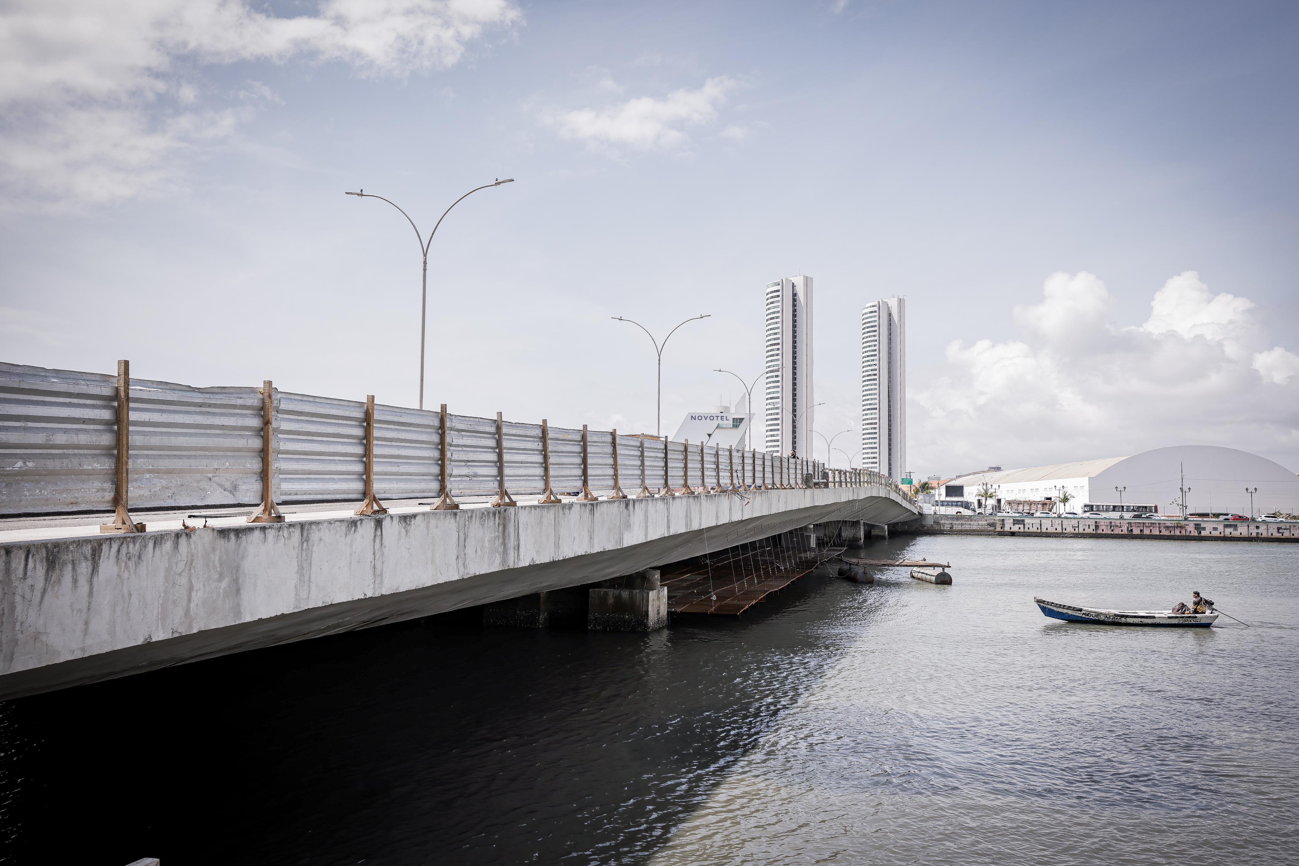 Ponte Giratória está interditada/Foto: Prefeitura do Recife Ponte Giratória está interditada/Foto: Prefeitura do Recife
