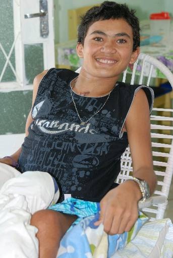 Marciano Menezes, aos 17 anos.