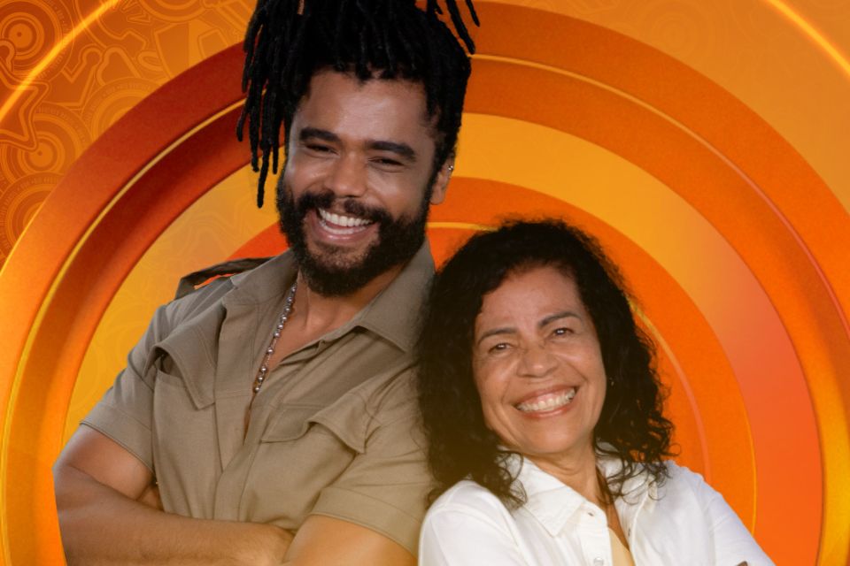 A dupla do ator é a mãe, a sergipana Vilma/foto: Divulgação A dupla do ator é a mãe, a sergipana Vilma/foto: Divulgação