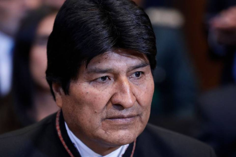 Ex-presidente da Bol&iacute;via Evo Morales/foto: BAS CZERWINSKI / AFP
