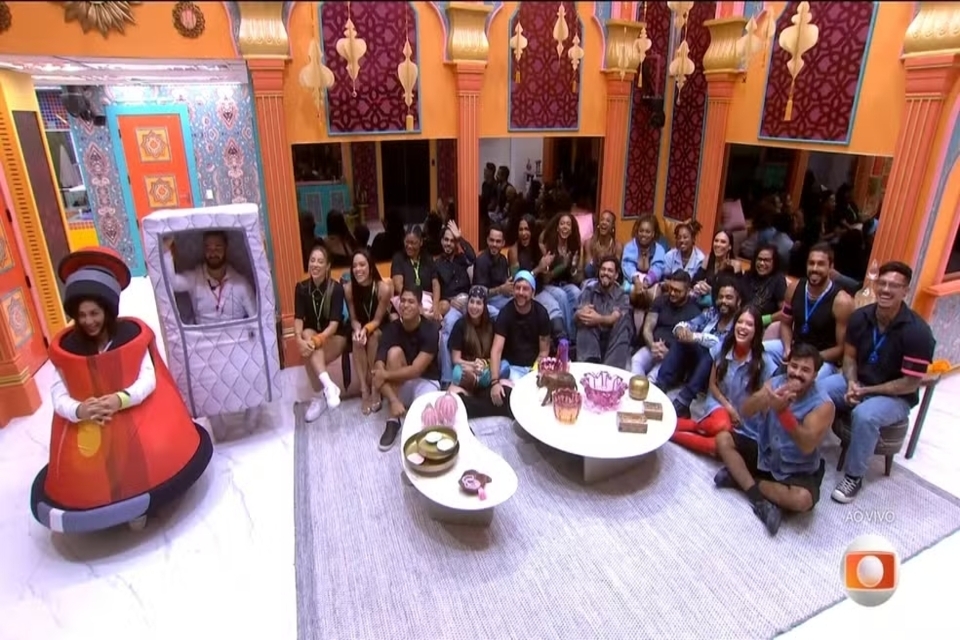 Elenco do BBB 25 enfrenta primeiro paredão/Foto: Reprodução Elenco do BBB 25 enfrenta primeiro paredão/Foto: Reprodução
