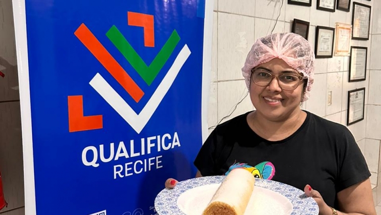 Qualifica Recife tem cursos na área de culinária/Foto: Prefeitura do Recife Qualifica Recife tem cursos na área de culinária/Foto: Prefeitura do Recife