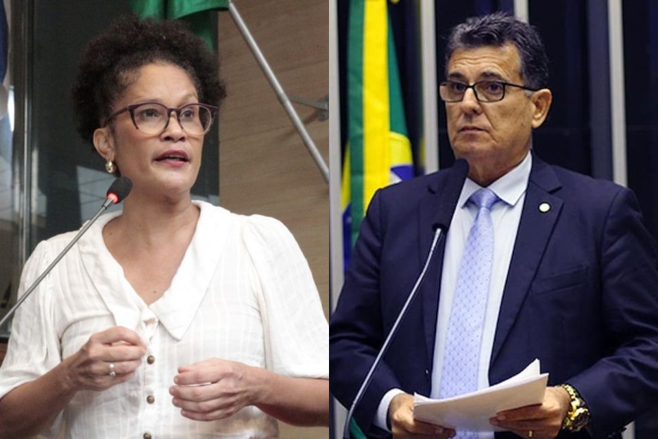 Vereadora do Recife Jô Cavalcanti (PSOL) e deputado federal Coronel Meira (PL)/Camâra Municipal do Recife/Divulgação; Câmara dos Deputados/Divulgação Vereadora do Recife Jô Cavalcanti (PSOL) e deputado federal Coronel Meira (PL)/Camâra Municipal do Recife/Divulgação; Câmara dos Deputados/Divulgação