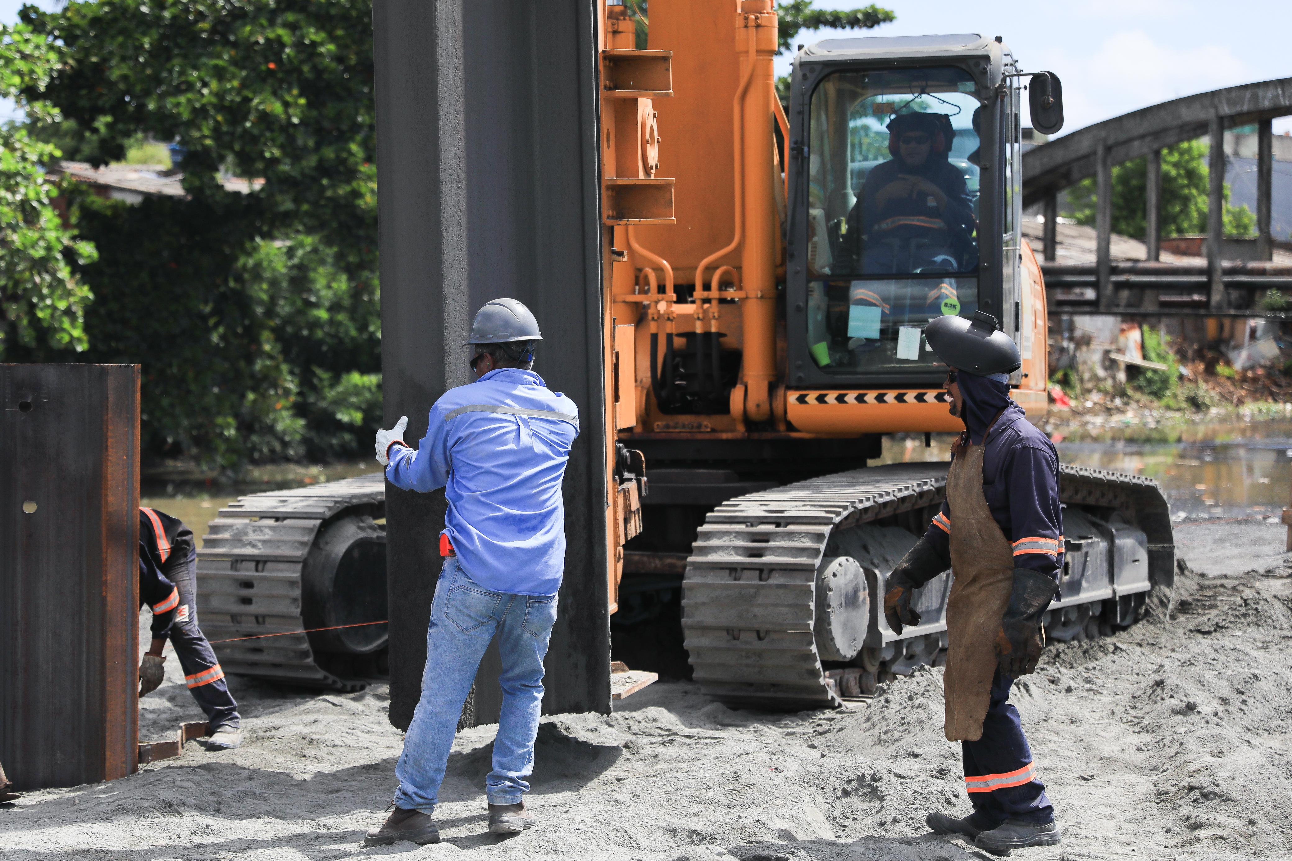 Obras são realizadas na Zona Norte/Foto: Prefeitura do Recife Obras são realizadas na Zona Norte/Foto: Prefeitura do Recife