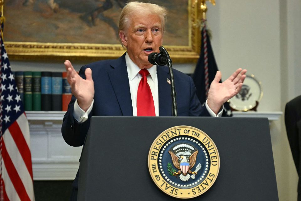 Presidente dos Estados Unidos, Donald Trump/foto: JIM WATSON/AFP Presidente dos Estados Unidos, Donald Trump/foto: JIM WATSON/AFP