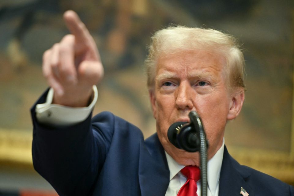 Donald Trump, presidente dos Estados Unidos (Foto: Jim WATSON/AFP) Donald Trump, presidente dos Estados Unidos/Foto: Jim WATSON/AFP