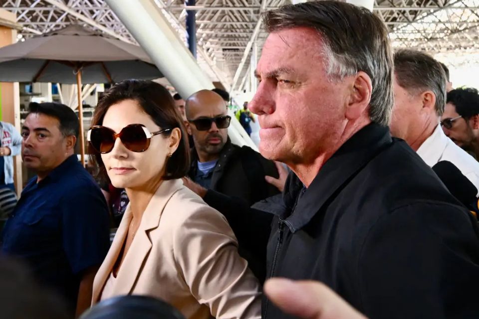 Michelle e Jair Bolsonaro/foto: EVARISTO SA/AFP Michelle e Jair Bolsonaro/foto: EVARISTO SA/AFP