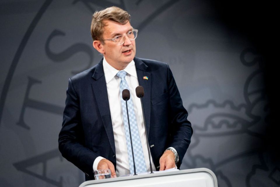 Troels Lund Poulsen, ministro da Defesa da Dinamarca/Foto: Ida Marie Odgaard/Ritzau Scanpix/AFP via Getty Images Troels Lund Poulsen, ministro da Defesa da Dinamarca/Foto: Ida Marie Odgaard/Ritzau Scanpix/AFP via Getty Images