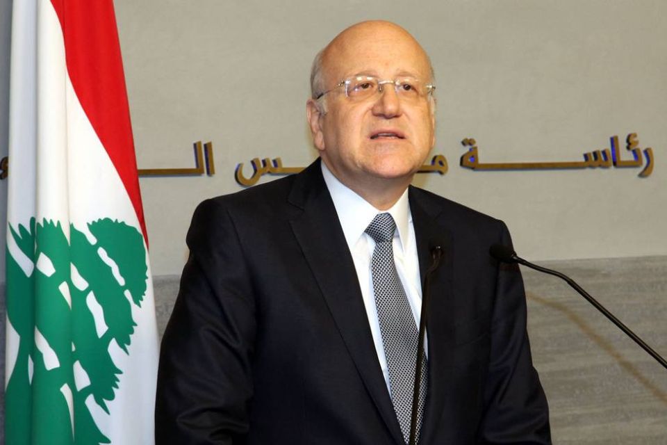 Primeiro-ministro do Líbano, Najib Mikati/Foto: AFP Primeiro-ministro do Líbano, Najib Mikati/Foto: AFP