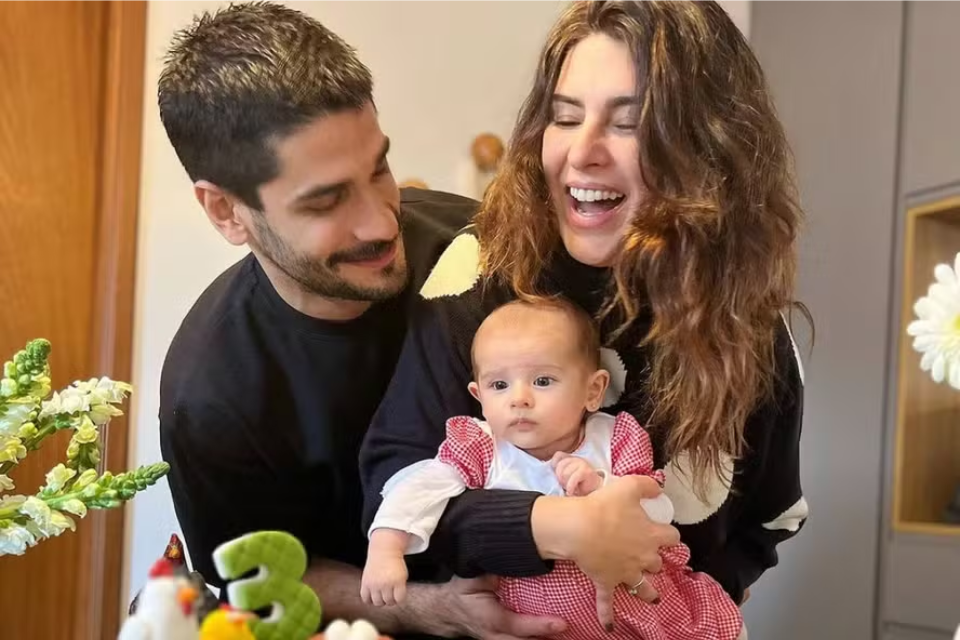 Fernanda Paes Leme, Victor Sampaio e Pilar/Crédito: Reprodução/Instagram Fernanda Paes Leme, Victor Sampaio e Pilar/Crédito: Reprodução/Instagram