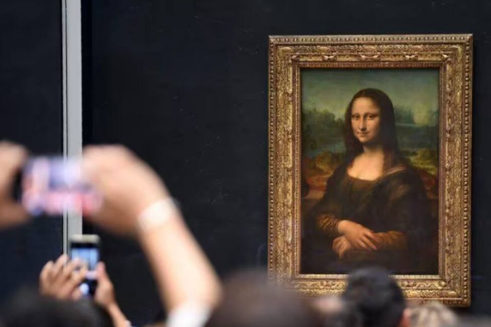 'Mona Lisa' é exposta no Museu do Louvre, em Paris/foto: Eric Feferberg / AFP 'Mona Lisa' é exposta no Museu do Louvre, em Paris/foto: Eric Feferberg / AFP