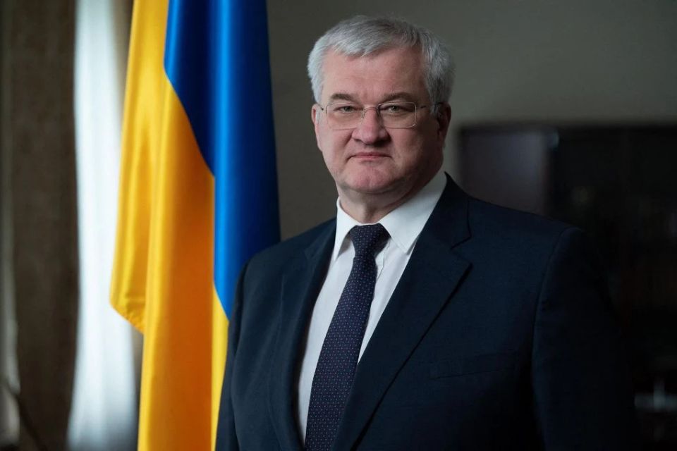 Andrii Sibiga, ministro das Relações Exteriores ucraniano/Foto: Handout/Ukrainian Foreign Ministry press-service/AFP