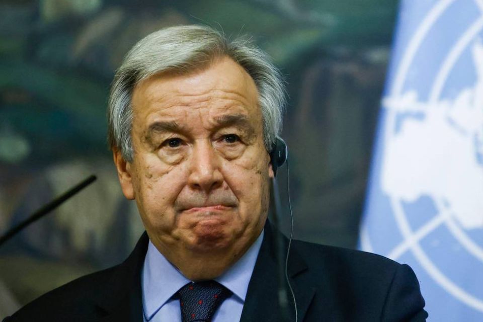 Secretário-geral da ONU, António Guterres/foto: Maxim Shemetov / AFP Secretário-geral da ONU, António Guterres/foto: Maxim Shemetov / AFP