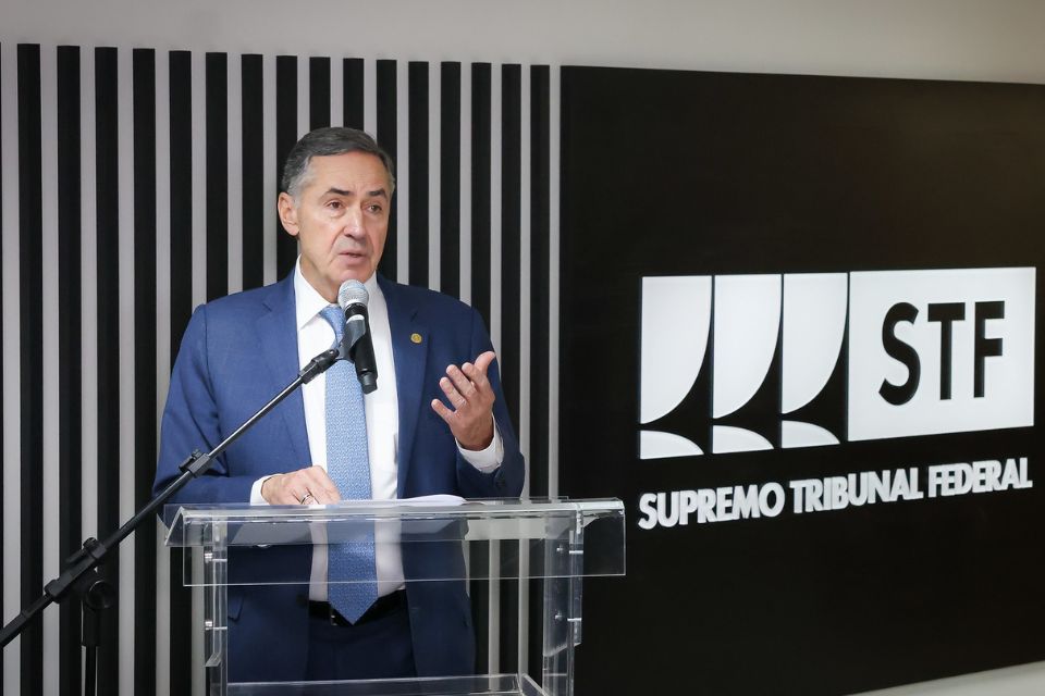 Presidente do Supremo Tribunal Federal (STF), ministro Luís Roberto Barroso/foto: Gustavo Moreno/STF Presidente do Supremo Tribunal Federal (STF), ministro Luís Roberto Barroso/foto: Gustavo Moreno/STF
