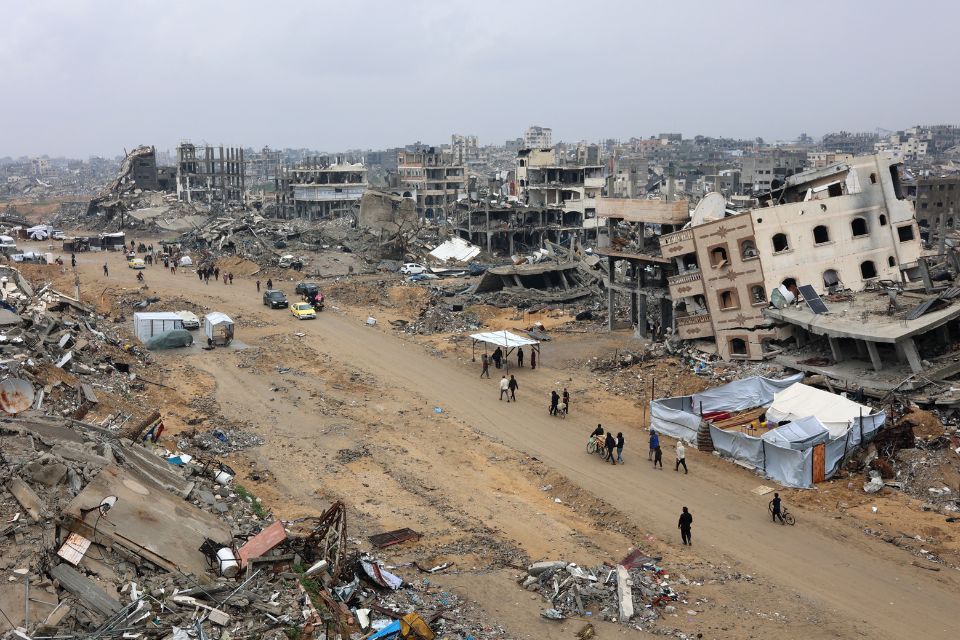 Os pa&iacute;ses europeus reiteraram apoio &agrave; solu&ccedil;&atilde;o de dois Estados/foto: OMAR AL-QATTAA/AFP