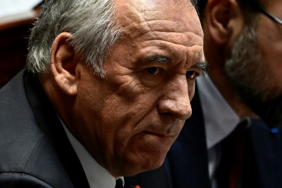 Primeiro-ministro francês, François Bayrou/foto: AFP Primeiro-ministro francês, François Bayrou/foto: AFP