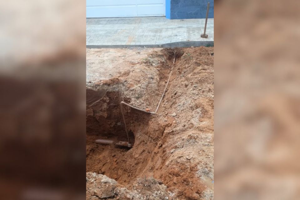 Ligações clandestinas foram retiradas/Foto: Compesa